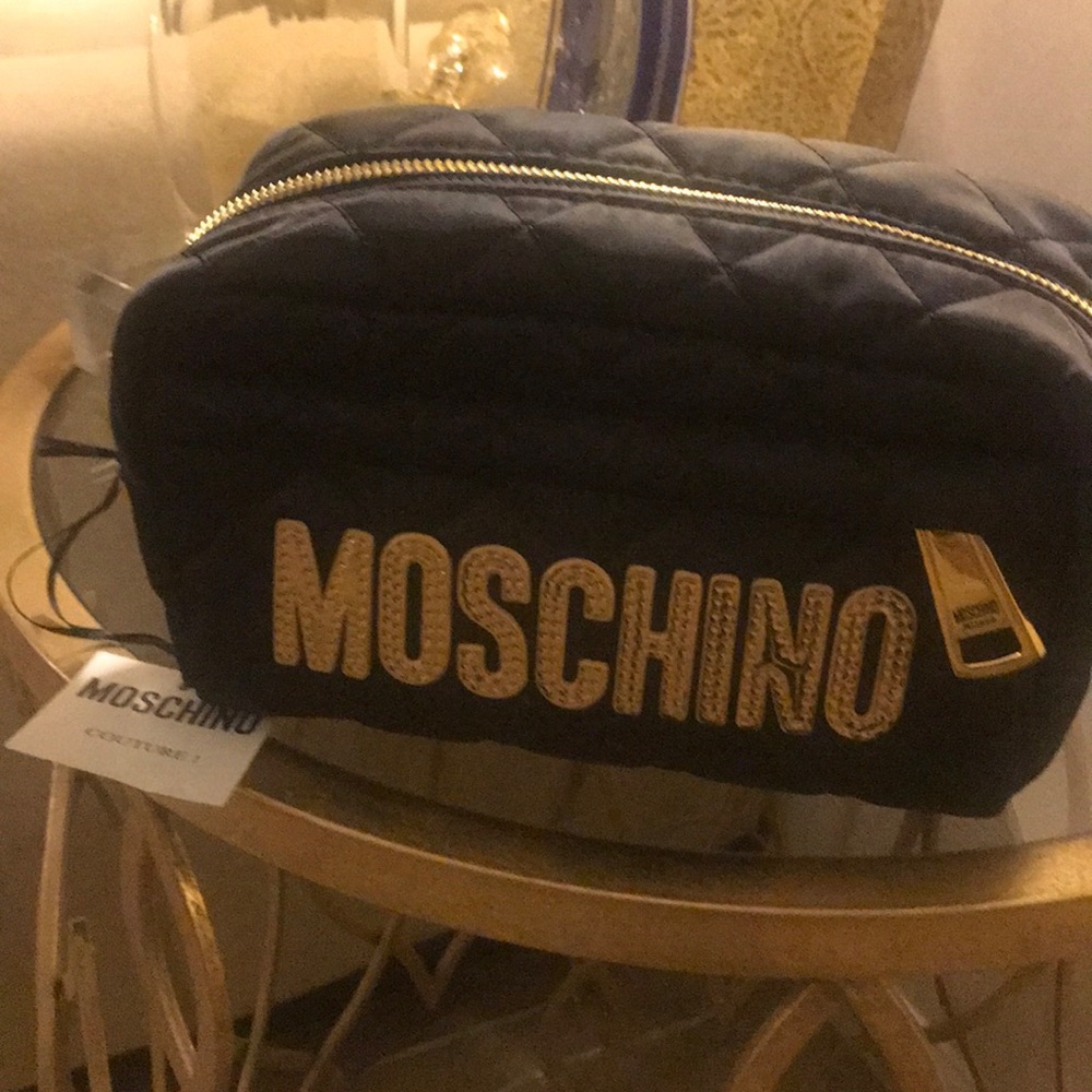 MOCHINO Couture Jeremy Scott Make up bag